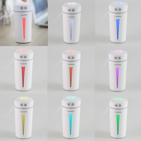 USB Cup Shaped Home Office Car Air Humidifier Diffuser with