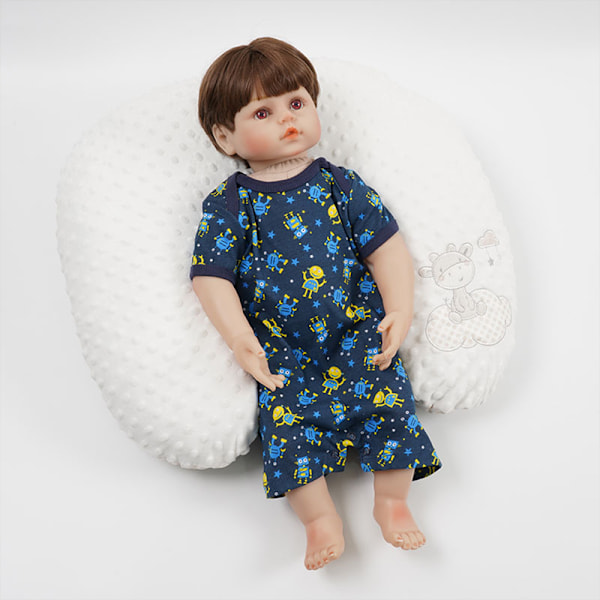 Ammepude og -lokalisator til amning og flaskefodring, babysupport, maveliggende tid