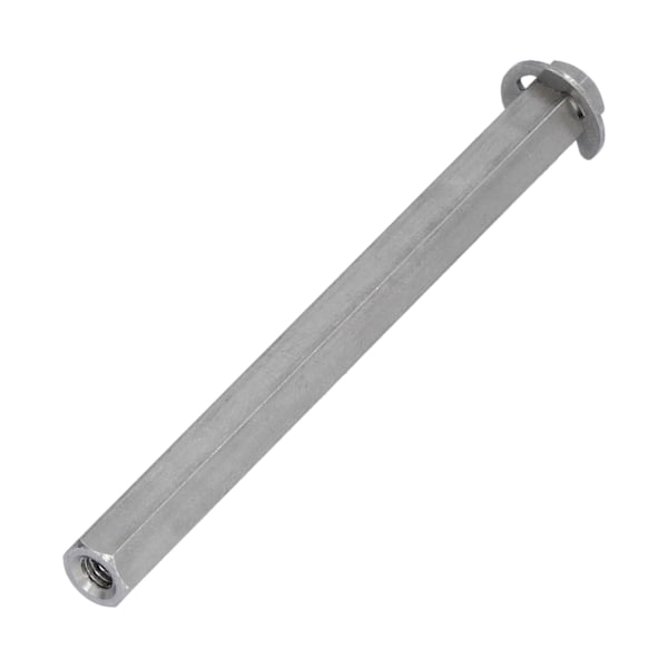 5 stk Lange Stangmutter Hex Kobling Hunnlig Gjenget Rett Stang Rustfritt Stål for Gobilda Dia 8mm4106‑4008‑1200