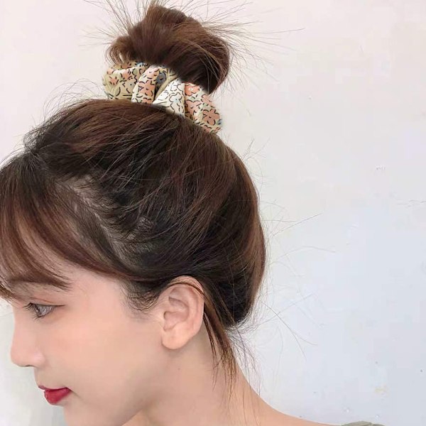 Hår Scrunchies Til Mors Dag Gave, Hårbånd Elastiske Bånd Hestehaleholder Til Kvinder Og Piger