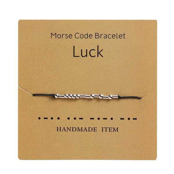 Inspirerende gaver til kvinner, morskeode morsomme gaver armbånd for kvinner, morskeode armbånd venn gaver