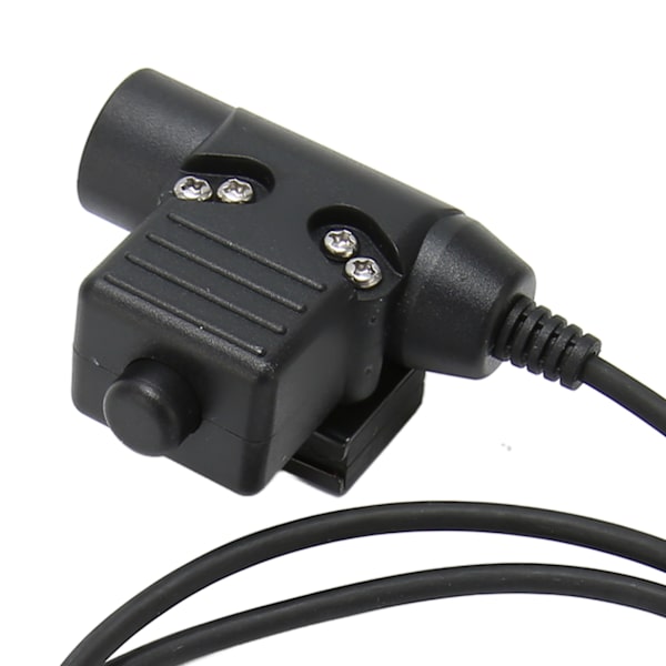 Mikrofon PTT-adapter PU Walkie Talkie-kontakt Passar för GP88 GP300 GP3688 DEP450 EP450