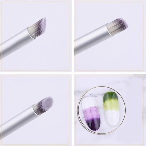 6 kpl Kynsiharja Setti, Geeli Kynsi Taidetahra Kynät Manikyyri DIY & Salon Työkalut