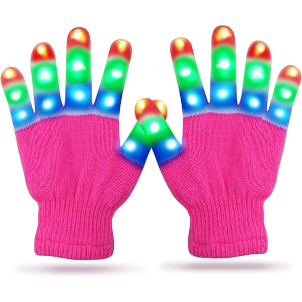 Barne-LED-fingerlys Hansker Kule Morsomme Leke for Barn - Gaver til Barn