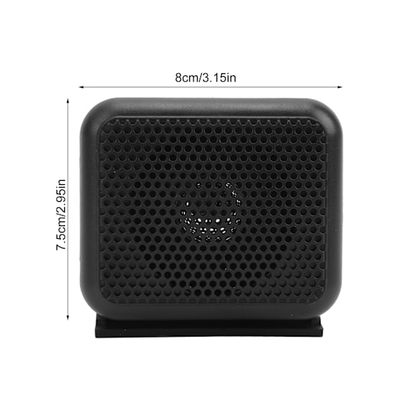 Universal Bil Mini Ekstern Højttaler To-vejs Radio Højttaler Udskiftning til YAESU FT‑7800R FT‑7900R FT‑8800R FT‑8900R
