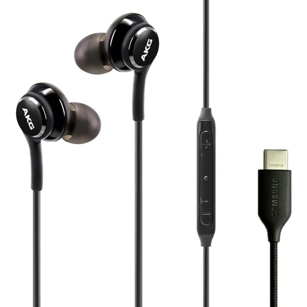 Samsung Type -C-kabel (In Ear - Mikrofon - Svart)