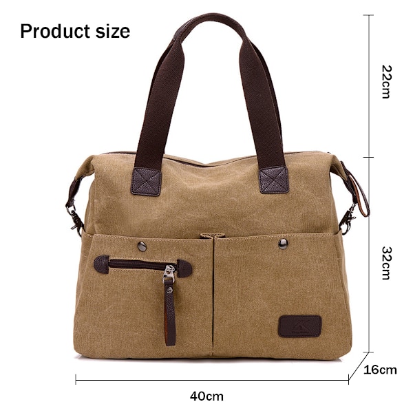 Dames Topphåndtak Satchel Håndvesker Tote Veske Skulderveske Mote Crossover Polyester Skulderveske