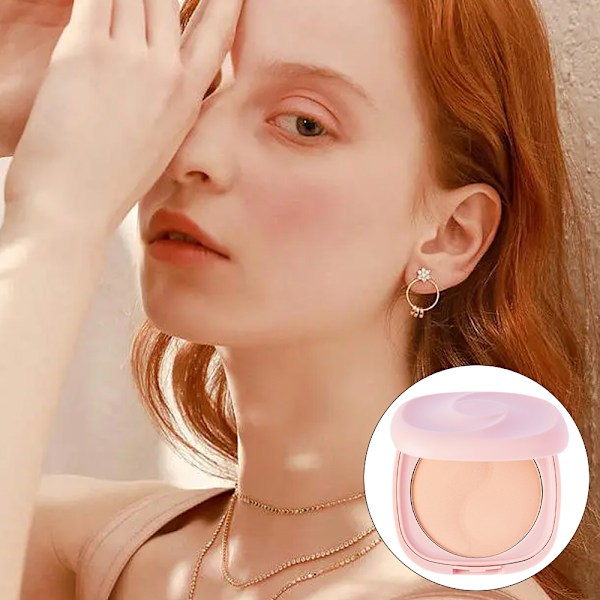 Makeup Palette Puder, Lätt & Transparent Täckning Vattentät Talkfri Ansikte