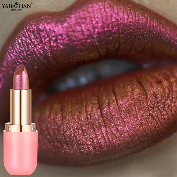Chameleon Lip Balm - Color-changing gloss with glitter #7
