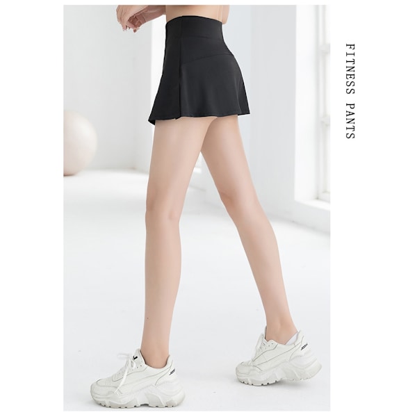 Skørter til kvinder med shorts, træning, løb, golf skorts