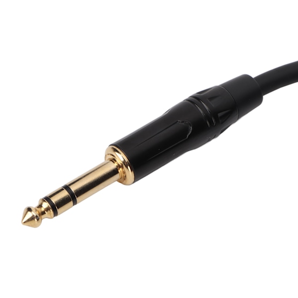 6,35 mm till XLR-kabel Han till Han 3-polig Stereo 1/4 tum till XLR Balanserad Sladd för Högtalare Mikrofon Scen 1m/3,3ft