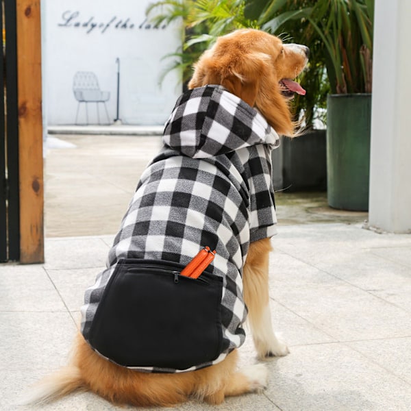 Cozy Dog Talvimekko, Tuulenpitävä Koiran Takki Brittiläinen Ruudullinen Kylmä Sää Koiran Takki