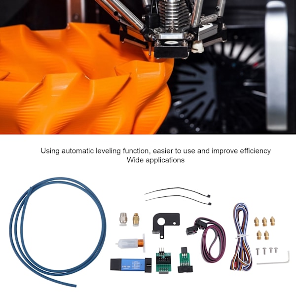 Automatisk Nivelleringssensor Sæt Transparent Opvarmet Seng Modul 3D Printer Tilbehør