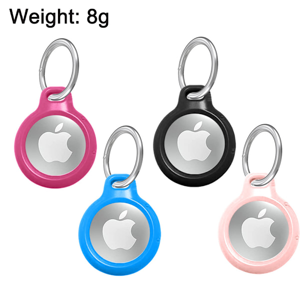 4 kpl vedenpitäviä nestemäisen silikonin suojakoteloita Apple Airtagille
