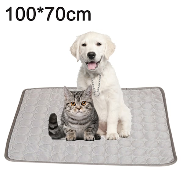 Sommer hundematte mesh pustende matte sklisikker bur