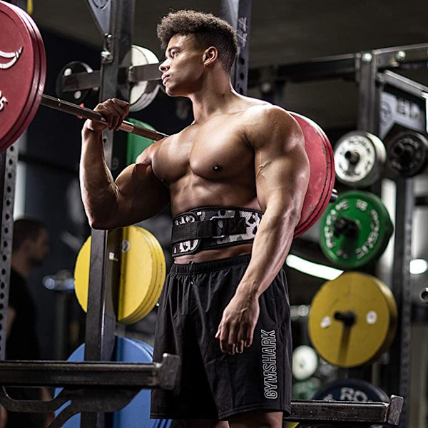 EVA Kamouflage ViktLyftbälte för Män och Kvinnor, Bodybuilding & Fitness Ryggstöd för Cross Training Träning, Knäböj, Utfall