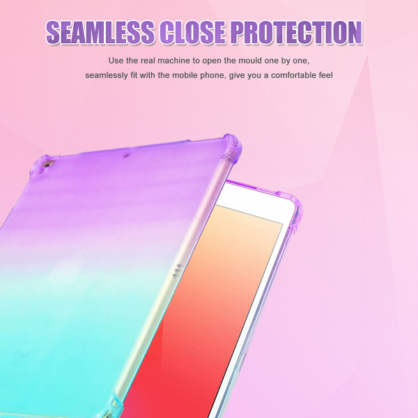 iPad 9.7 5. 6. generations etui, TPU-hudbeskyttelse skridsikkert letvægts cover til Apple iPad 9.7 5. 6. generation 2017 2018