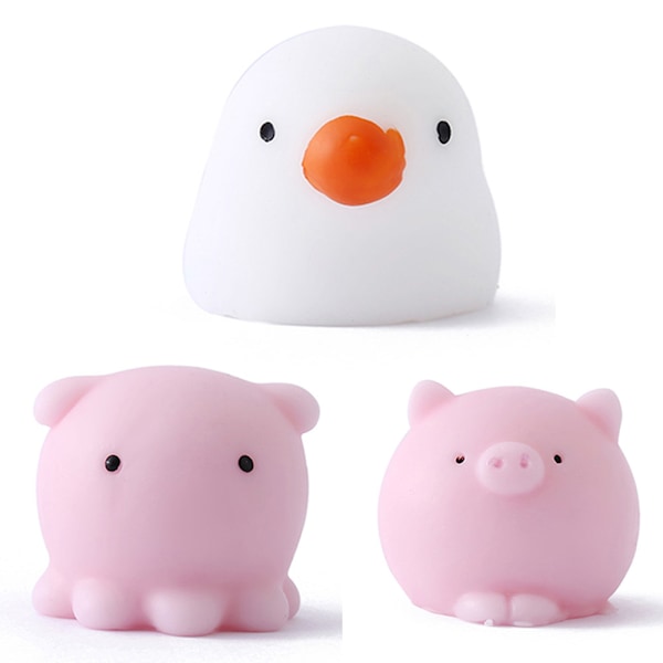 Bløde Squeeze Langsomt Stigende Squishy Legetøjs Sæt Søde Mini Stressaflastende Vent Legetøj til Børn Voksne #3