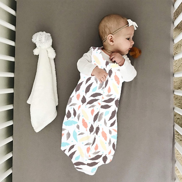En-dels sovsäck babyväst typ luftkonditionerat rum spark-säker filt