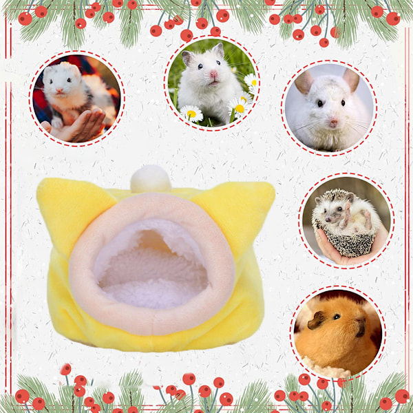 Hulehus seng for marsvin, kanin, ekorn, chinchilla, hamster og piggsvin