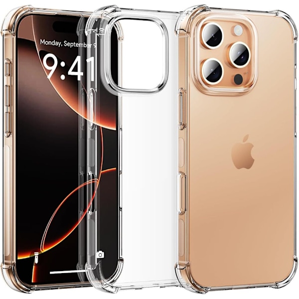 iPhone 16 Pro Skal - Extra Stöttåligt Skydd