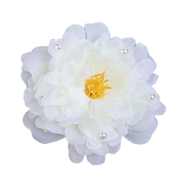 Blomsterhårklipp Danser Pin up Blomsterbrosje, Høstblomst Hårklipp Vintage Barrettes Ornamenter