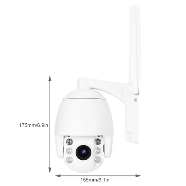 3G/4G 1080P Säkerhetsövervakningskamerasystem CCTV för Hikvsion America Frekvens (AU-kontakt)