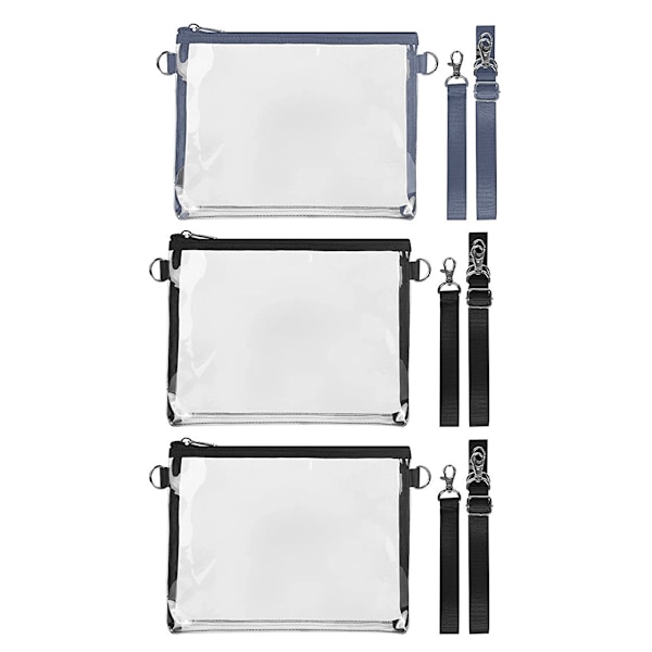 Klar Crossbody Taske Stadion Godkendt Klar Tote Taske til Arbejde Koncert Sport