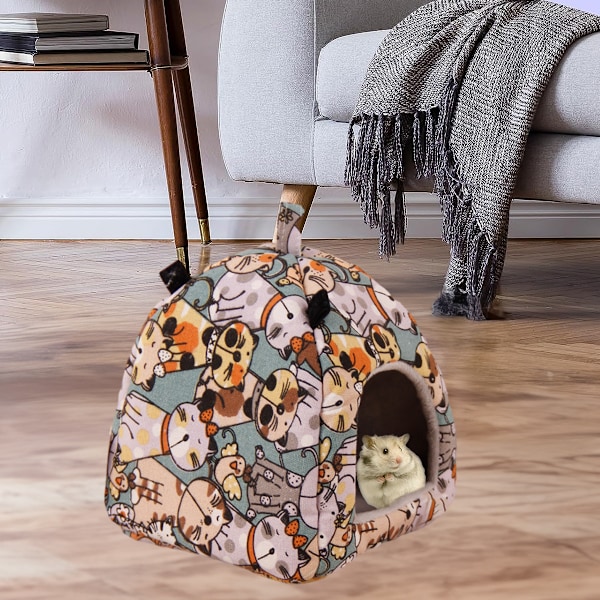 Marsvin Hus seng komfort hamster Burrow Stor gemmested til pindsvin rede hamster bur tilbehør
