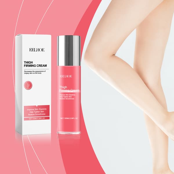 Lotion för lårvård vårdar och mjukgör skonsamt benhuden och ger lättviktig vård.