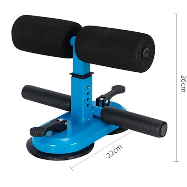 Sit Up Bar Självsug Sit Up Hjälptillbehör Buken Fitness Utrustning med sugkopp Justerbar Situp Stativ Kroppsbyggande Muskler Armar