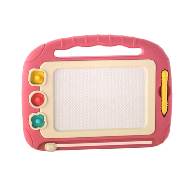 Slettbar magnetisk tavle for husstand, babyfargegraffititavle
