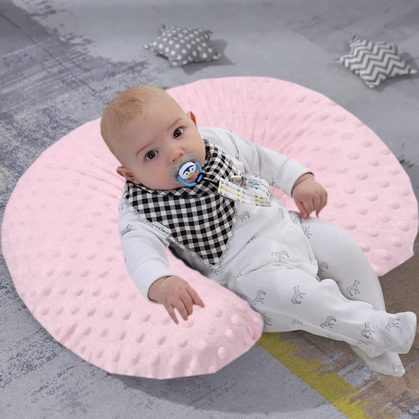 Ammepudebetræk og amme- og flaskefodringsplacering, babysupport, mavetid
