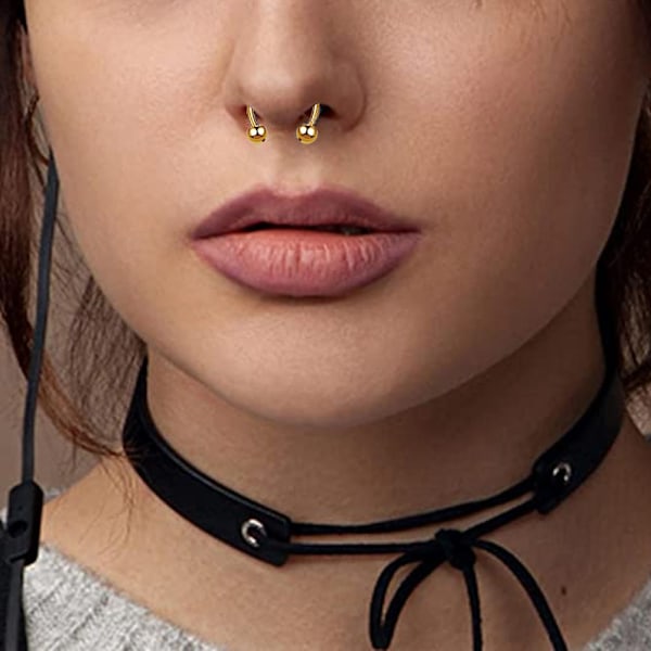 Magnetisk Septum Næsering Hestesko Falsk Næse Septum Ringe Ikke-Pierced Clip On Næse Hoop Ring