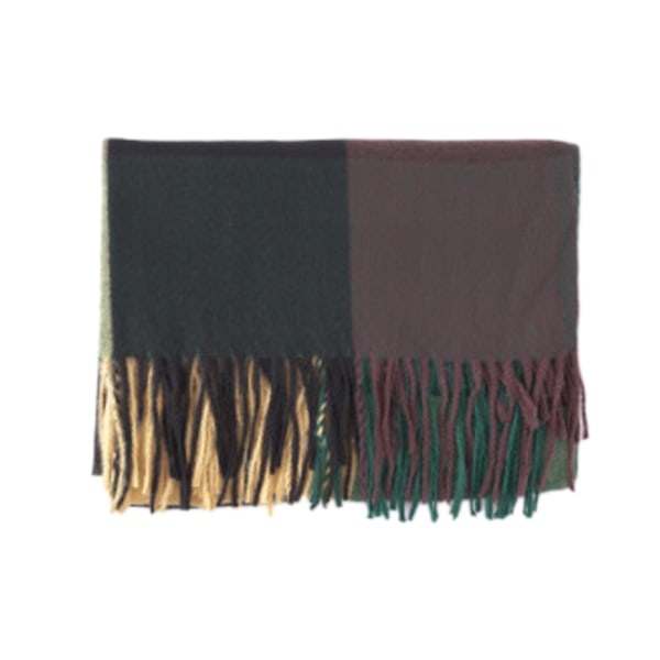 Mjuk vinterscarf, damhalsdukar dam mjuk modehalsduk, present till kvinnor