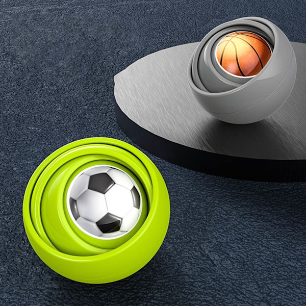 3D Uendelig Flip Ball Stressreduksjon Leke Flere Lag Fingertupp Rullende Ball Fotball