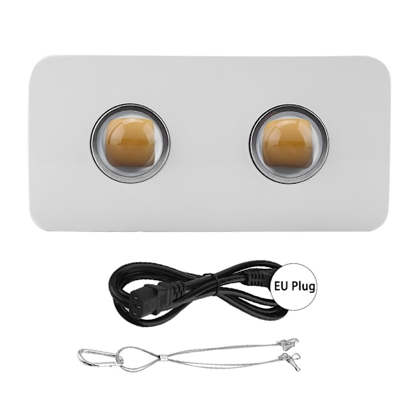 EU-stik 220V 200W Indendørs Planter COB LED Vækstlys Fuld Spektrum Plantevækstlampe