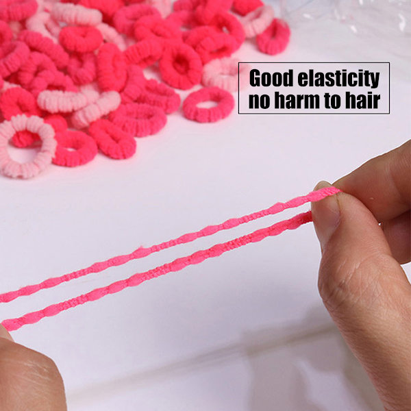 Børne gummibånd, baby scrunchie hår lille gummibånd håndklæde ring
