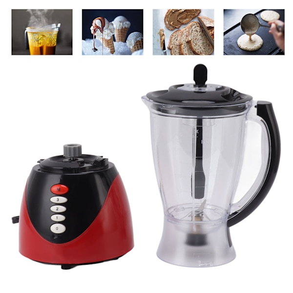 Blender Combo Profesjonell Benkeblender Matprosessorblender For Smoothies Is Frossen Frukt Grønnsaker Sauser 220V EU-kontakt