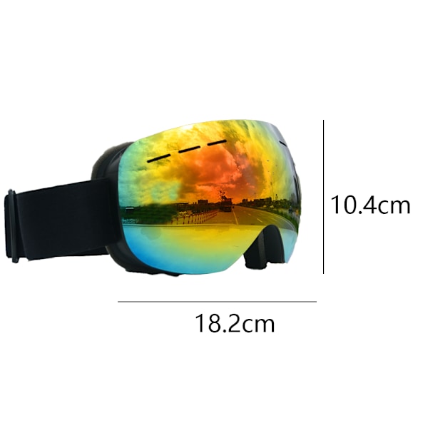 Ski Briller for Kvinner og Menn Pro