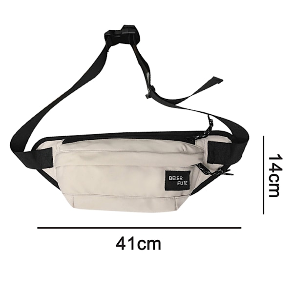 Messenger Bag Väska Väska Ins Tide Ryggsäck Midjeväska Axelväska Kvinna Pojke Axelväska Bröstväska