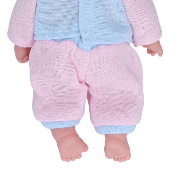 11 tum Babydocka Leksaker Mjuk Bedårande Rörliga Leder Återfödd Babydockor med Kläder #2