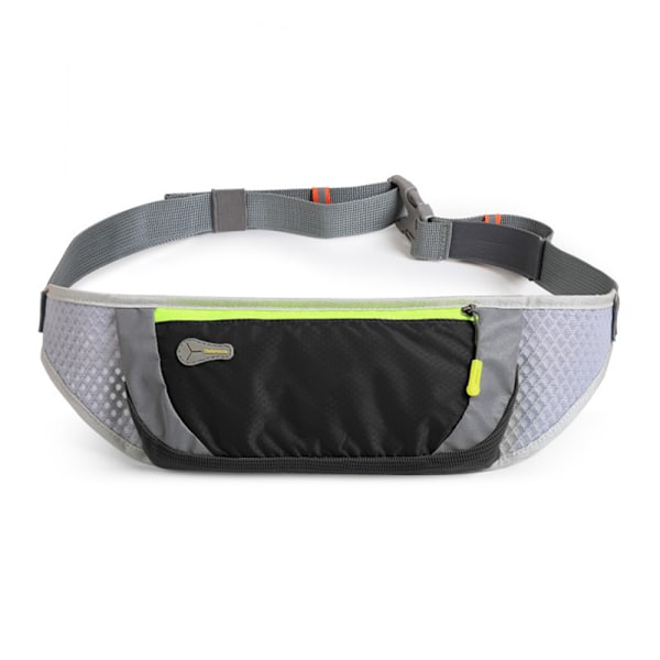 Löparmidjeväsk, Slank Handsfree Workout Fanny Pack, Andningsbar Väska för Pengar, Telefon för Män och Kvinnor