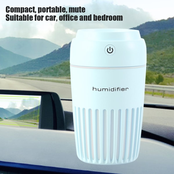 Portable USB Cup Shaped LED Night Light Air Humidifier Diffuser