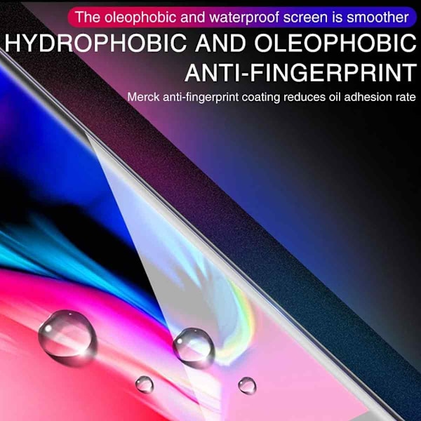 Heldækkende Galaxy S20 Plus Skærmbeskytter Nanoedge Beskyttelsesplast transparent