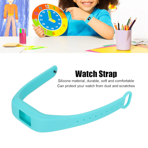 Silikonarmband för Garmin Vivofit3 Grön - Ersättningsarmband Justerbart Armband för Klocka
