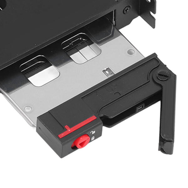 SATA HDD-fack i rostfritt stål, intelligent design, stöd för SATA SSD 6Gbps höghastighet, 2.5 PCI hårddiskhölje