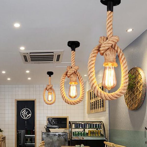 Pendellampa Hamparep Retro industriell stil hängande lampa
