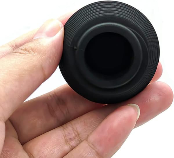 Badekarpropp 2-pakning, 4,6 cm Silikon Badekar Avløpsplugg Hårstopper