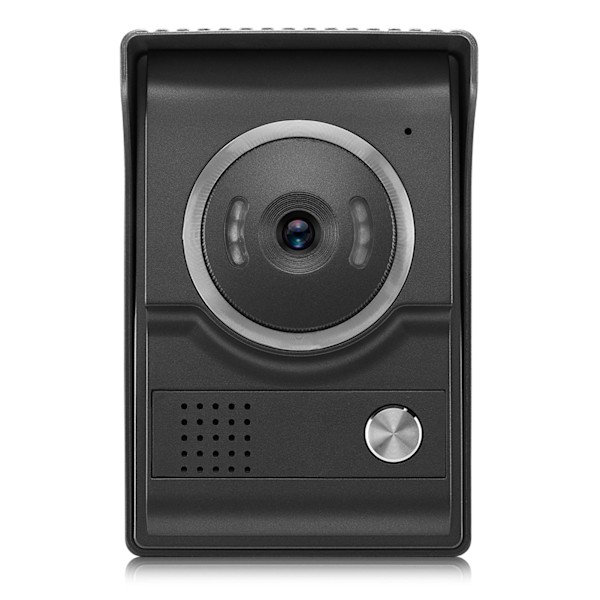 100-240V 7-tums Färg LCD Videodörrtelefon Dörrklocka Nattseende Kamera Intercom för Hem EU